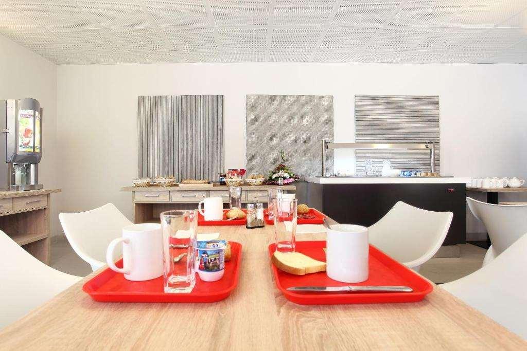 Appart Hotel Odalys City Marseille Le Dome ร้านอาหาร รูปภาพ